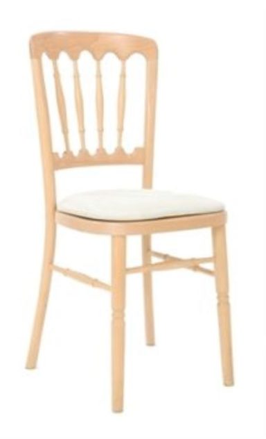 natural banqueting chair